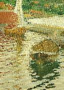 Anders Zorn ovan dalaro brygga USA oil painting artist